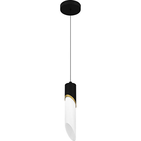 Alys LED 2.5 inch Matte Black Mini Pendant Ceiling Light, Small