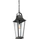 Galveston 1 Light 8.75 inch Mottled Black Outdoor Hanging Lantern