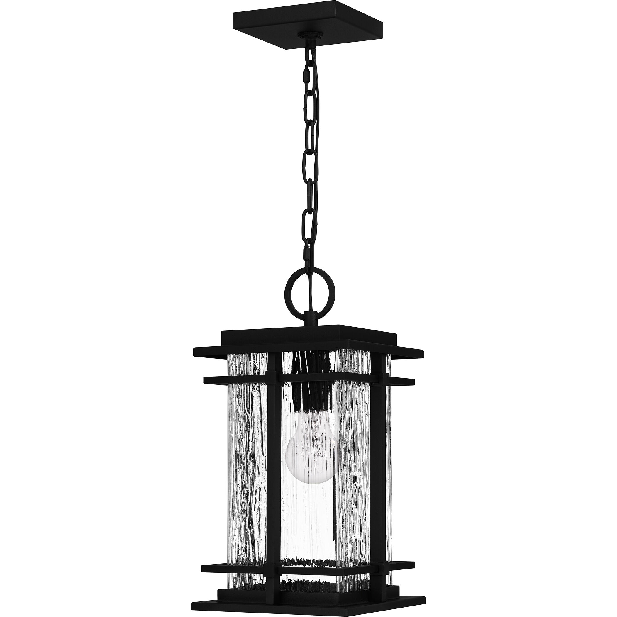 McAlister 1 Light 16 inch Earth Black Outdoor Wall Lantern