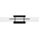 Gemini LED 22.5 inch Matte Black Bath Light Wall Light