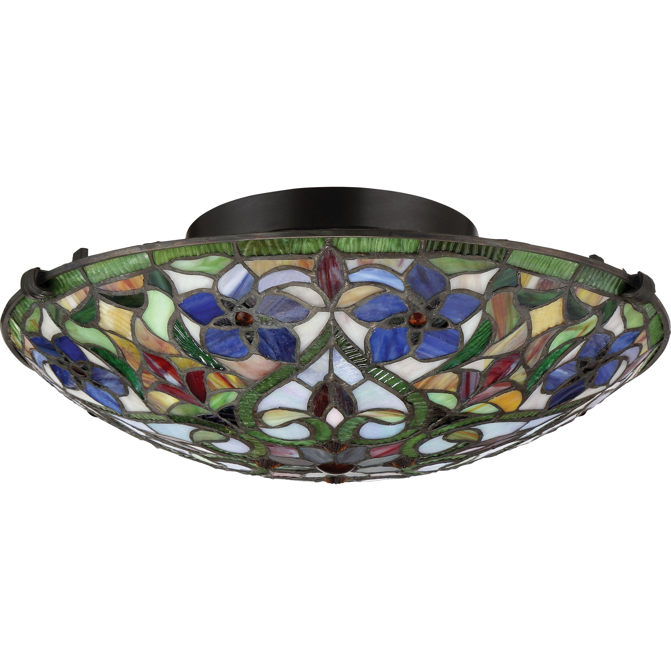 Quoizel TFVT1617VB Violets 2 Light 16 inch Vintage Bronze