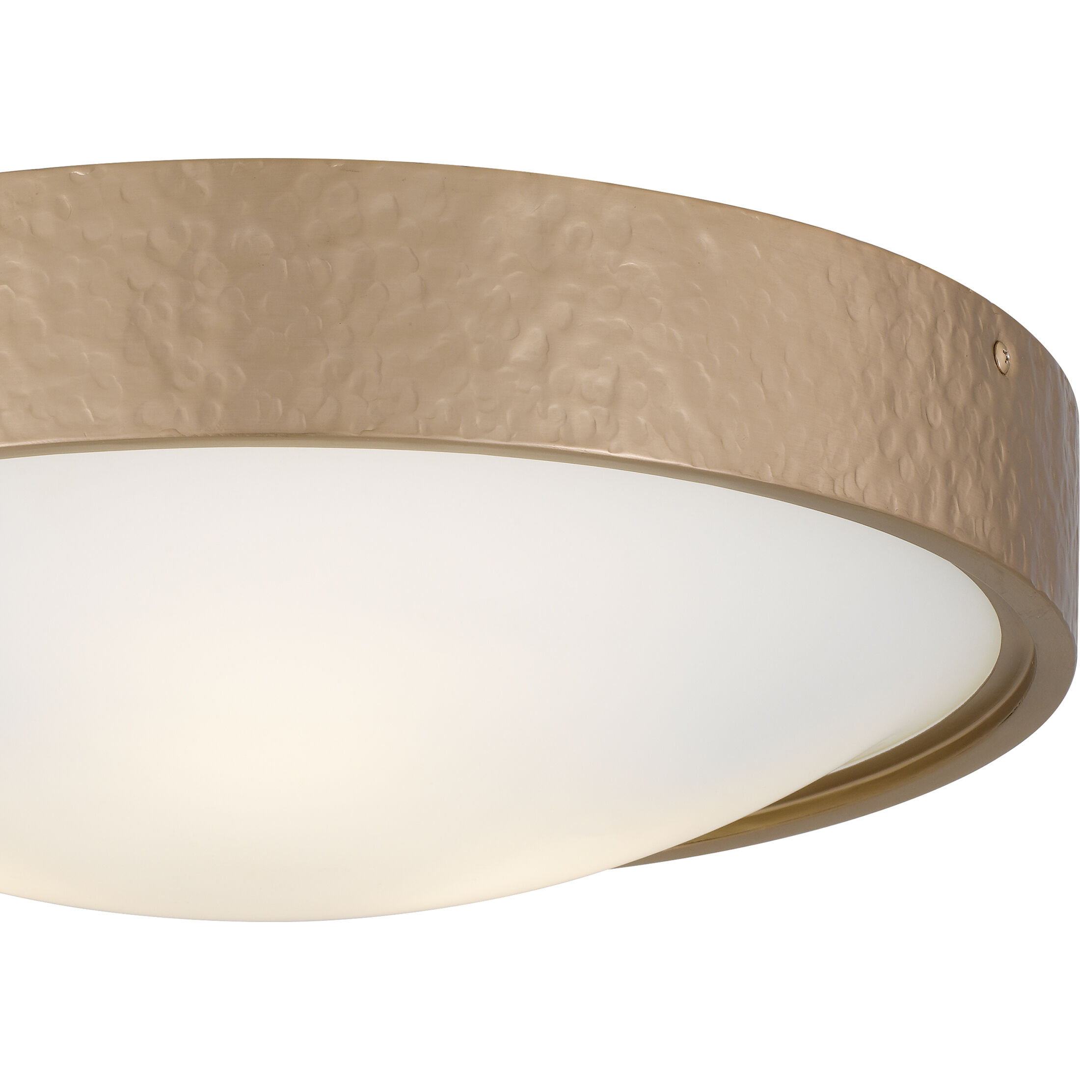 Grendelle LED 16 inch Bronze Gold Flush Mount Ceiling Light, Medium