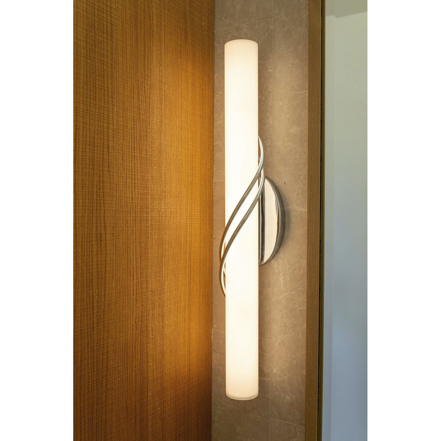 Serenade LED 25 inch Polished Chrome Vanity Light Wall Light