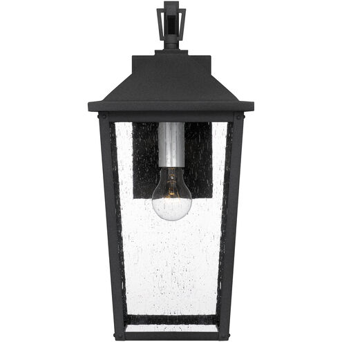 Stoneleigh 1 Light 20 inch Mottled Black Outdoor Wall Lantern