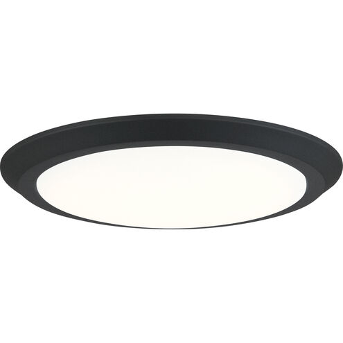 Verge 16 inch Earth Black Flush Mount Ceiling Light