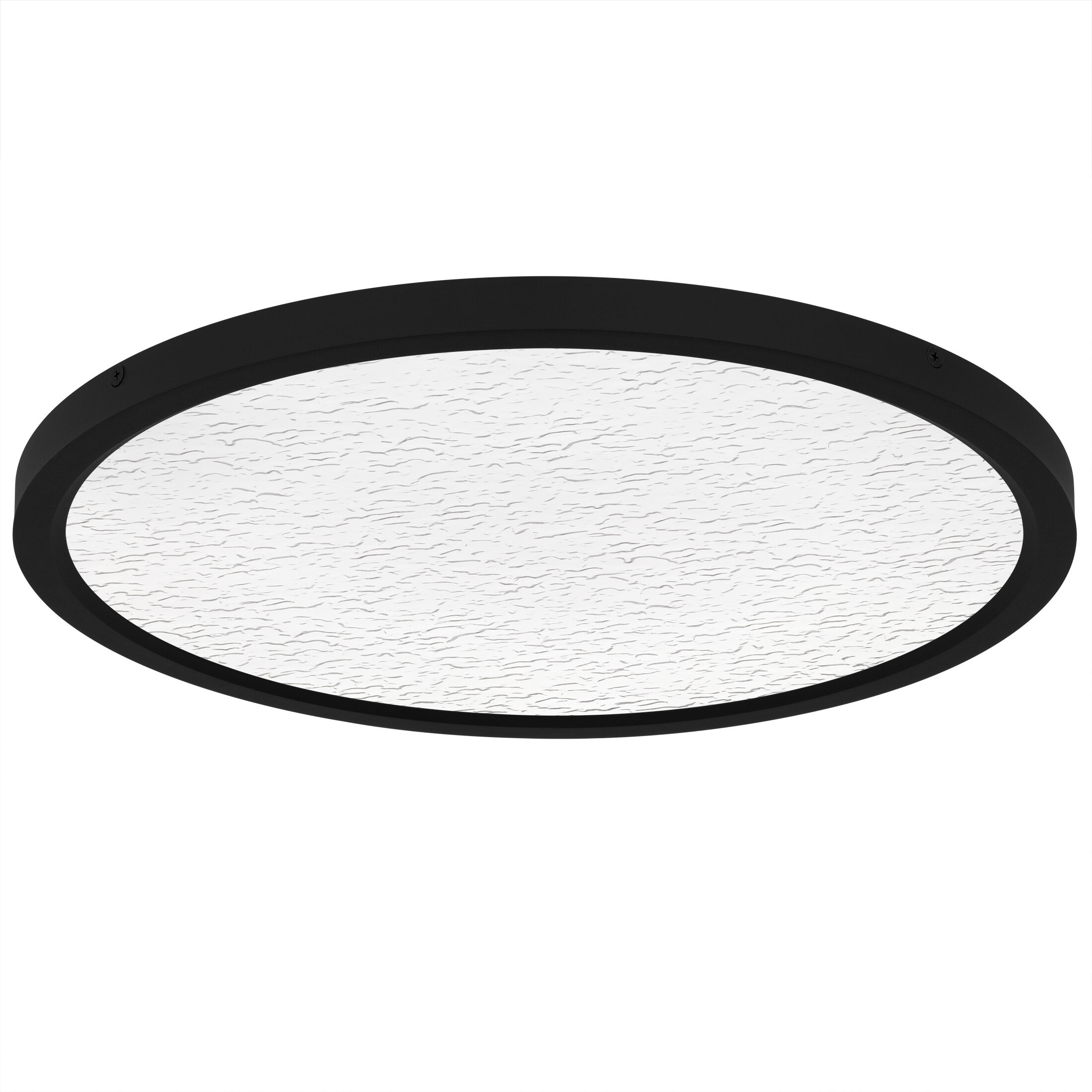 Outskirts LED 20 inch Earth Black Flush Mount Ceiling Light, Large