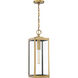 Westover 1 Light 7 inch Antique Brass Mini Pendant Ceiling Light, Small