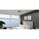 Appleton 2 Light 16 inch Matte Black Semi-Flush Mount Ceiling Light