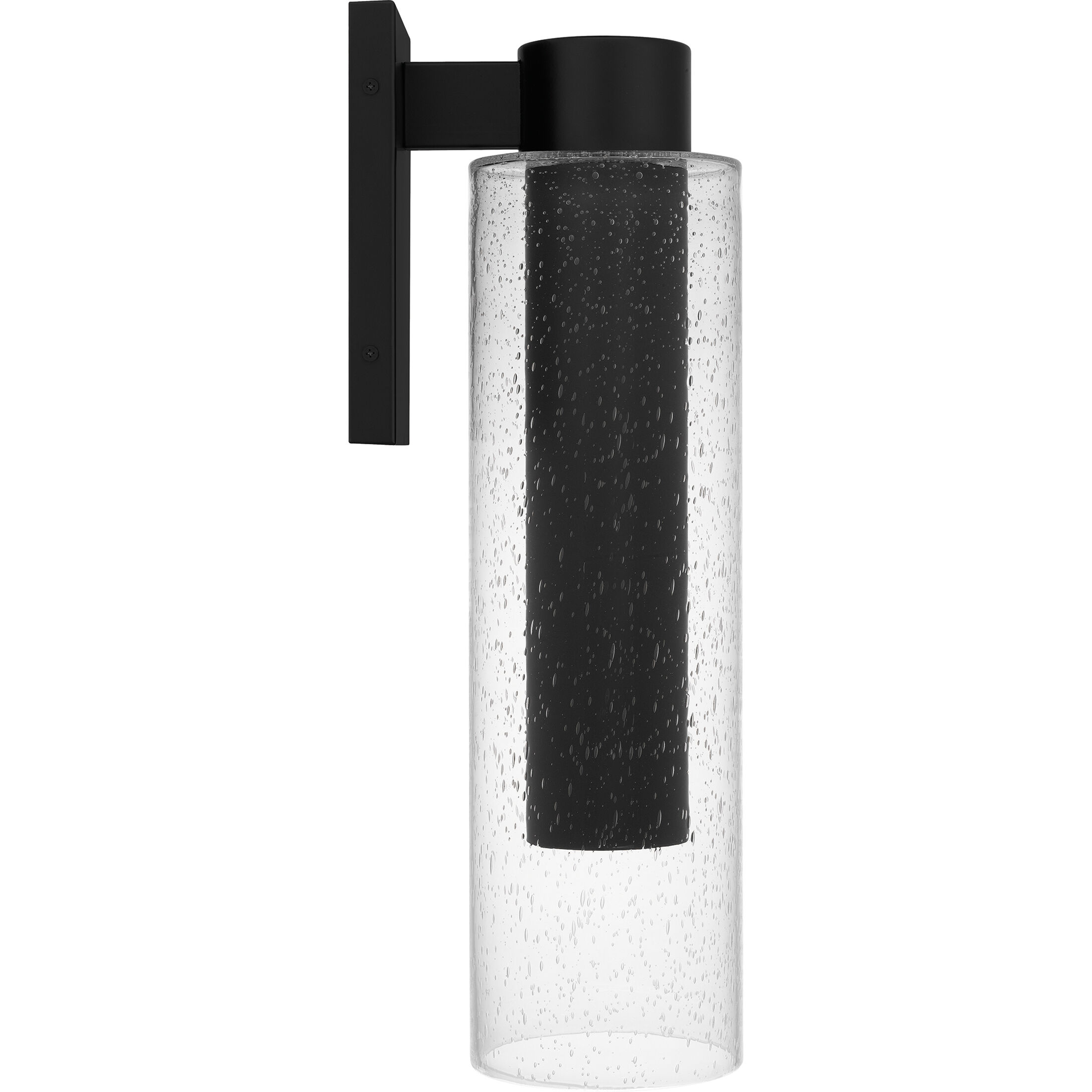 Sawyer LED 19.75 inch Matte Black Outdoor Wall Lantern, Large