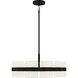 Sweeney 6 Light 30 inch Matte Black Pendant Ceiling Light