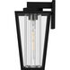 Jett 1 Light 13.5 inch Matte Black Outdoor Wall Lantern, Medium