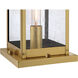 Westover 1 Light 16 inch Antique Brass Outdoor Pier Lantern