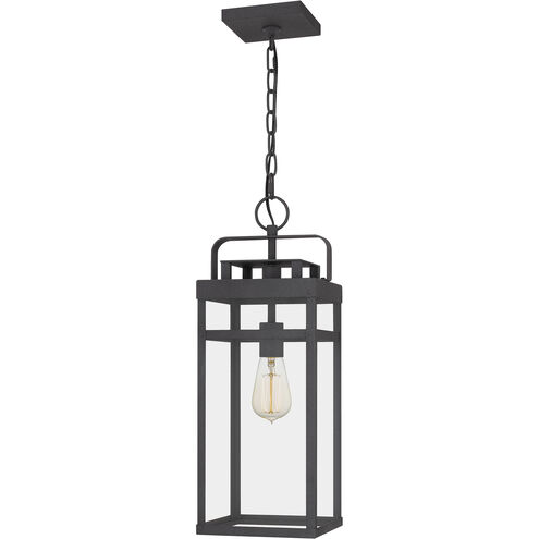 Keaton 1 Light 8 inch Mottled Black Mini Pendant Ceiling Light, Small