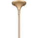 Remy 6 Light 30 inch Bronze Gold Chandelier Ceiling Light