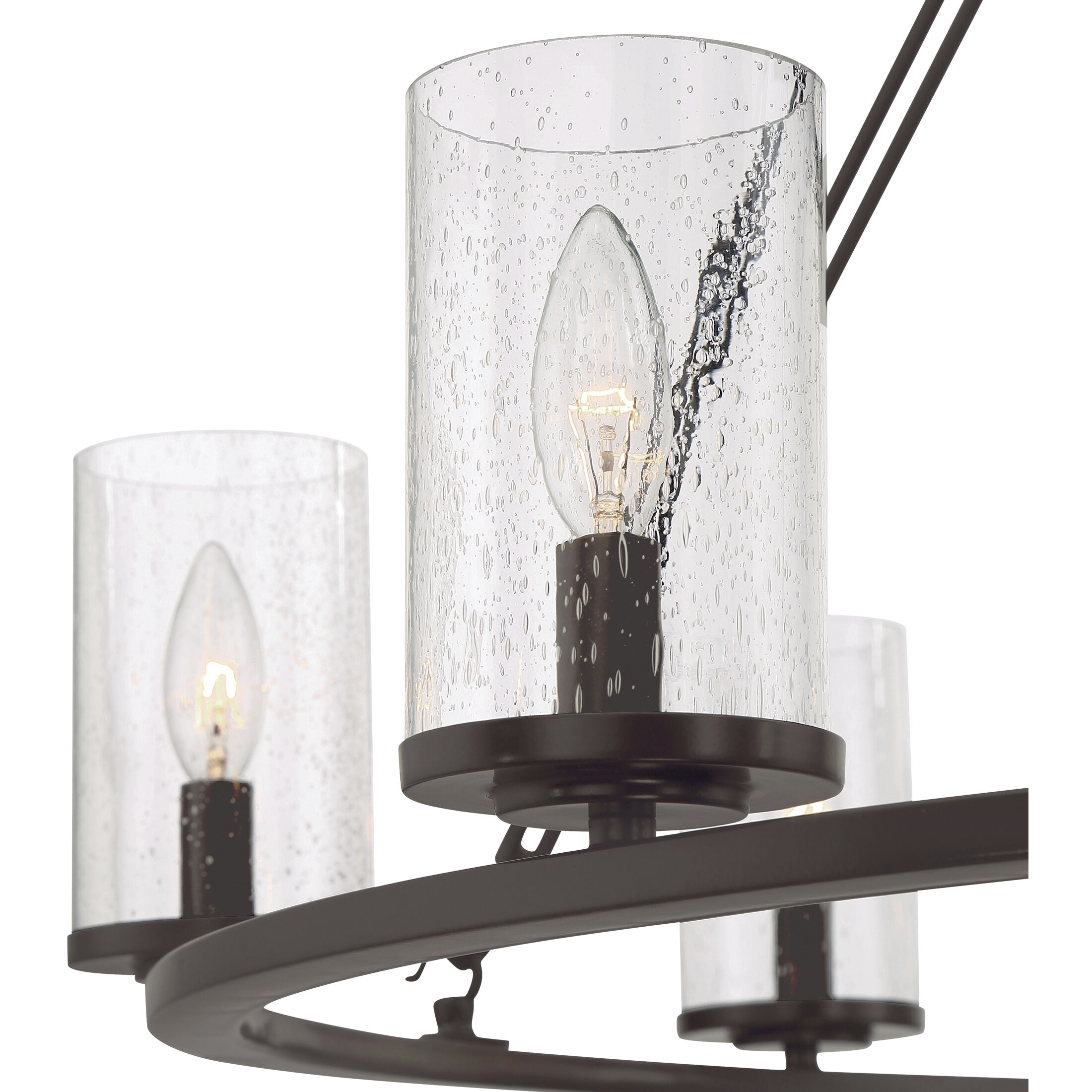 Buchanan 9 Light 33 inch Western Bronze Foyer Chandelier Ceiling Light