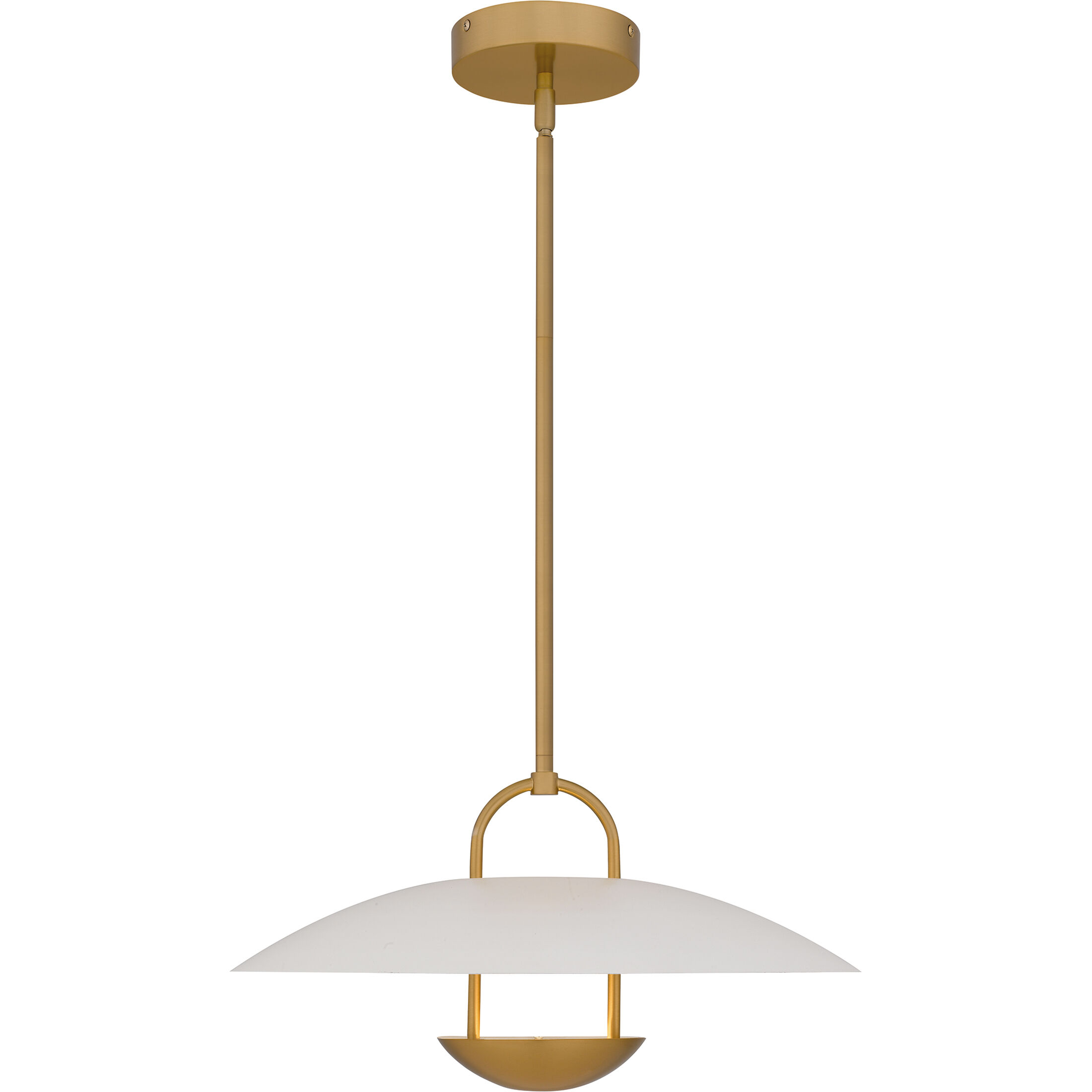 Bingham LED 18 inch Brushed Gold Pendant Ceiling Light, Large