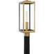 Westover 1 Light 21 inch Antique Brass Outdoor Post Lantern