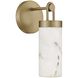 Gianna 1 Light 6 inch Bronze Gold Wall Sconce Wall Light