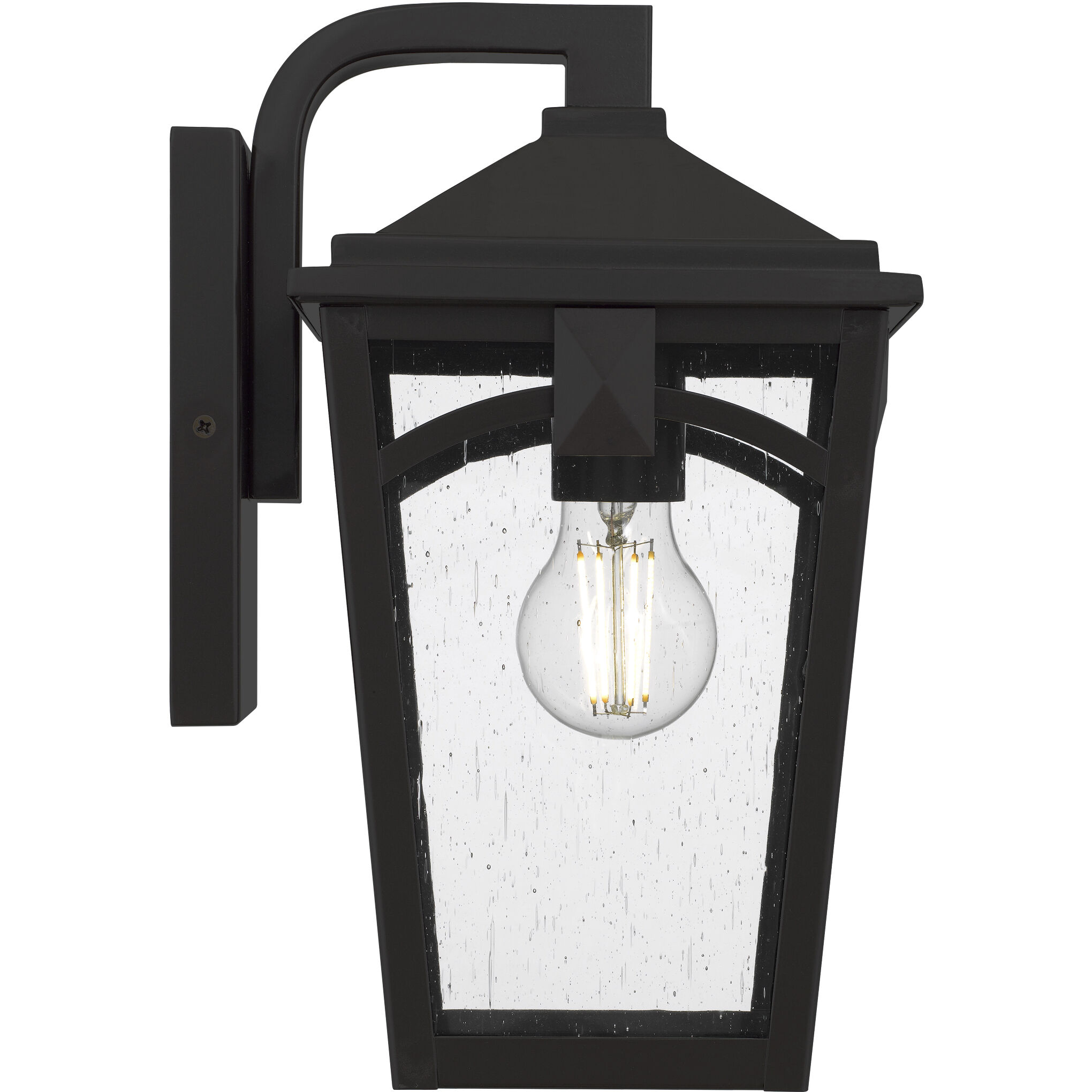 Jaxon 1 Light 12.5 inch Western Bronze Outdoor Wall Lantern