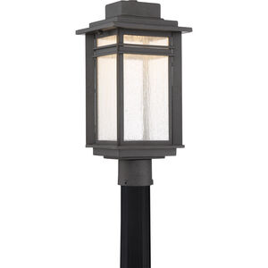 Beacon 19 inch Stone Black Outdoor Post Lantern