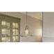 Grant 1 Light 14 inch Brushed Nickel Pendant Ceiling Light