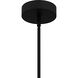 Elway LED 12 inch Matte Black Pendant Ceiling Light