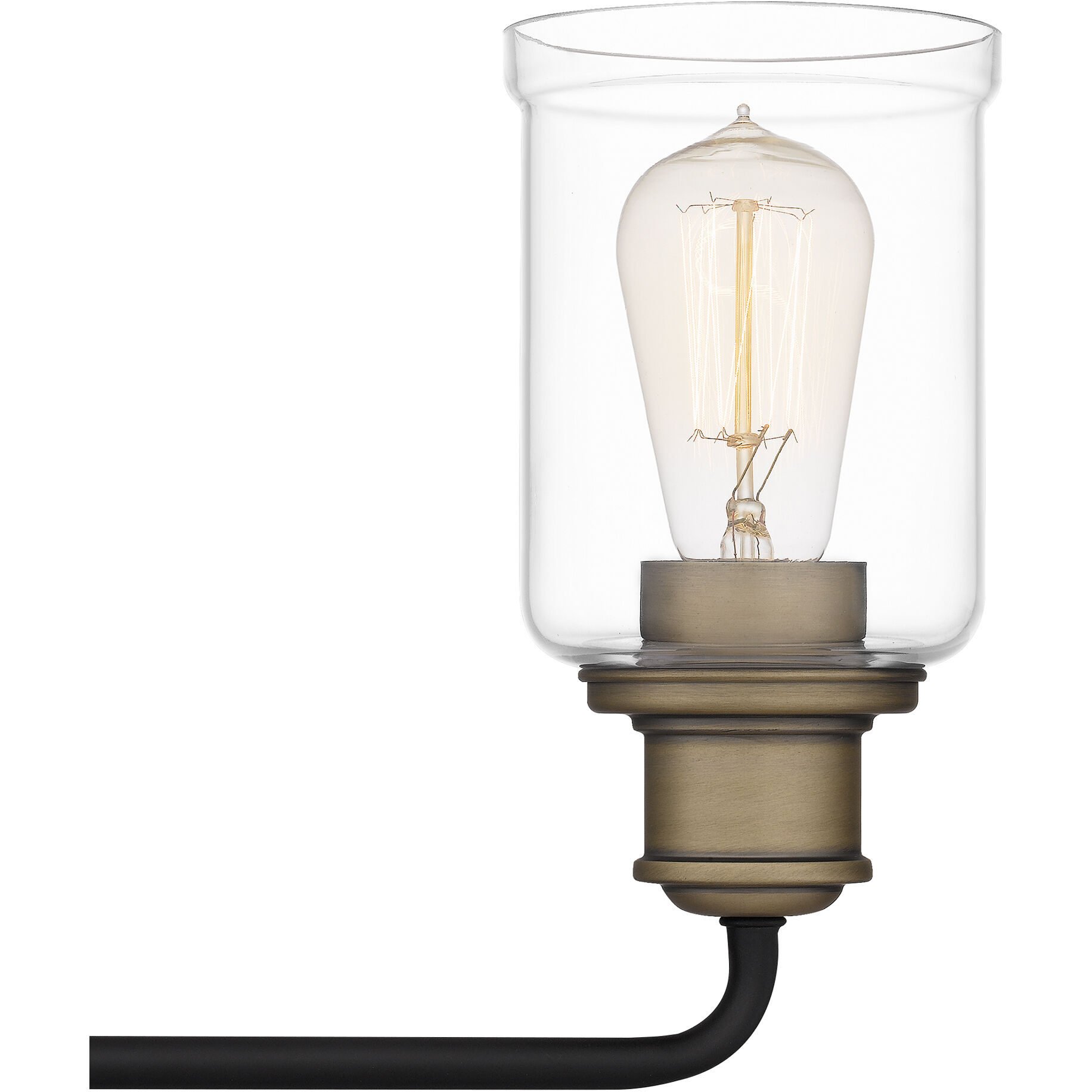 Quoizel Cox Four Light Bath Matte Black COX8629MBK