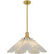 Milton 5 Light 25.25 inch Light Gold Pendant Ceiling Light