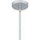 Terrarock 5 Light 23 inch Polished Chrome Pendant Ceiling Light, Large