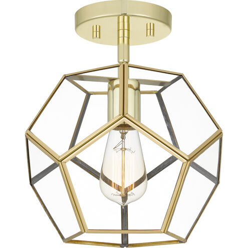 Kinslee 1 Light 9.50 inch Semi-Flush Mount