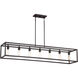 New Harbor 7 Light 52 inch Western Bronze Island Chandelier Ceiling Light