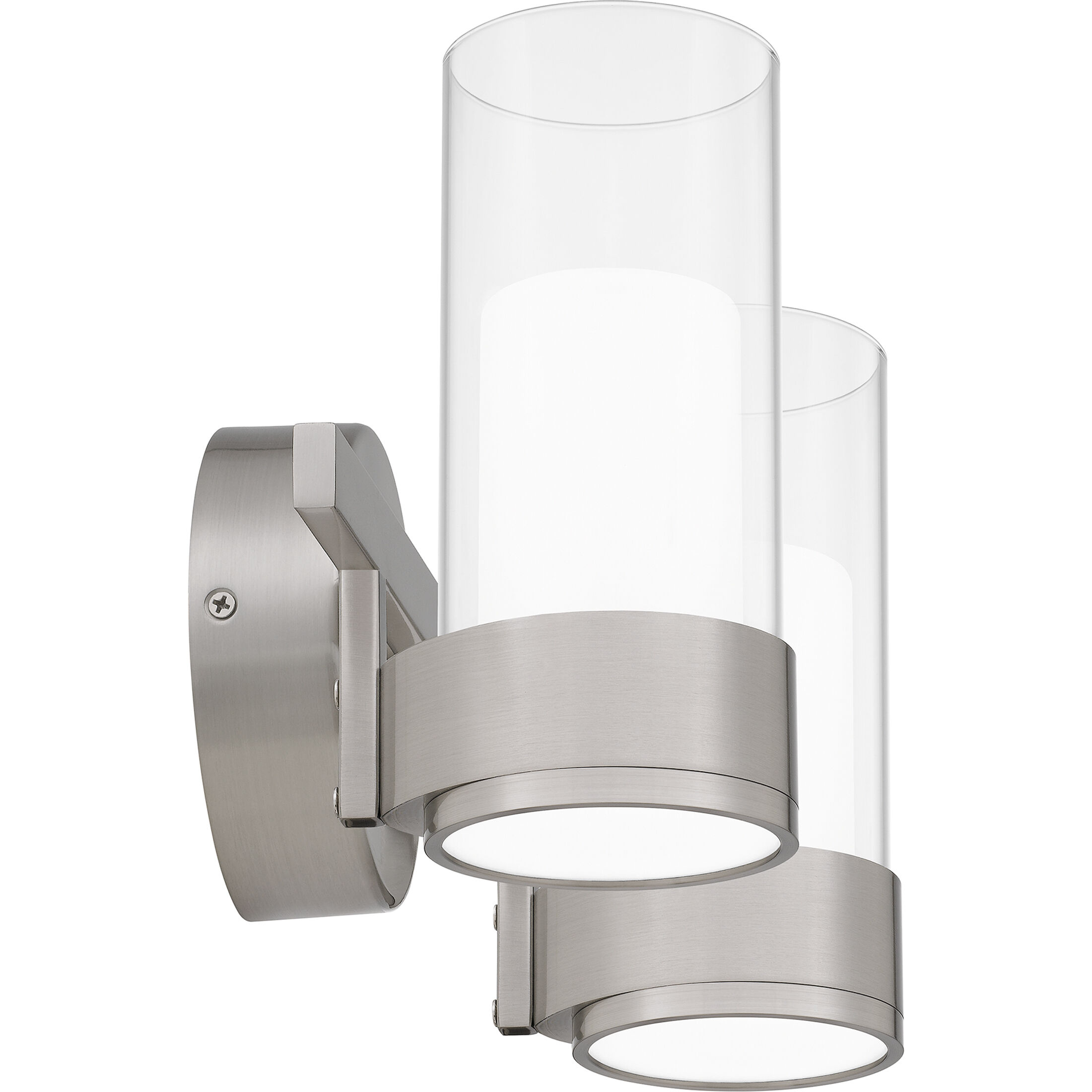 Logan LED 13.5 inch Brushed Nickel Bath Light Wall Light