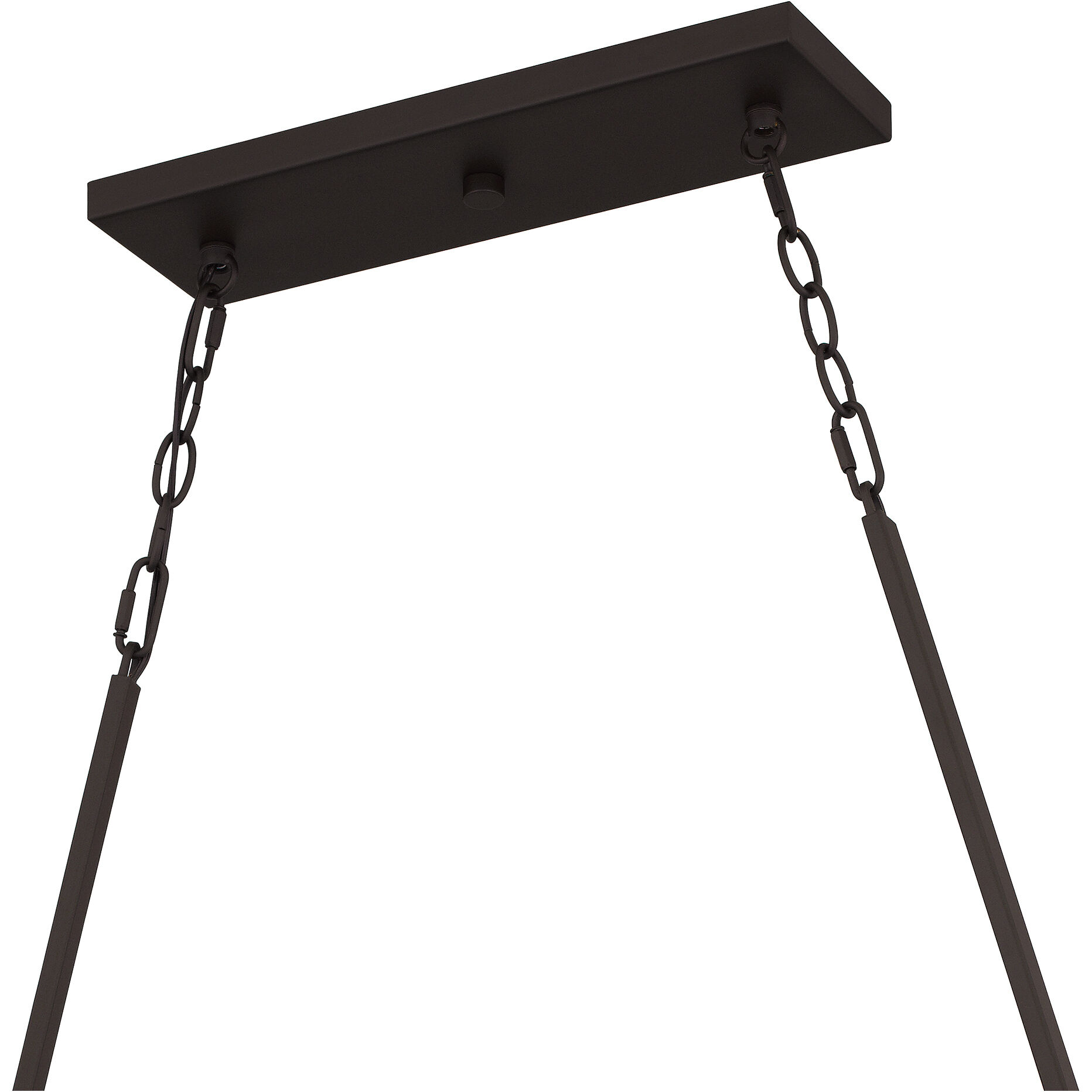 Lisbon 5 Light 39.5 inch Old Bronze Island Light Ceiling Light