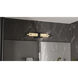 Talbott LED 24 inch Matte Black Bath Light Wall Light, Medium