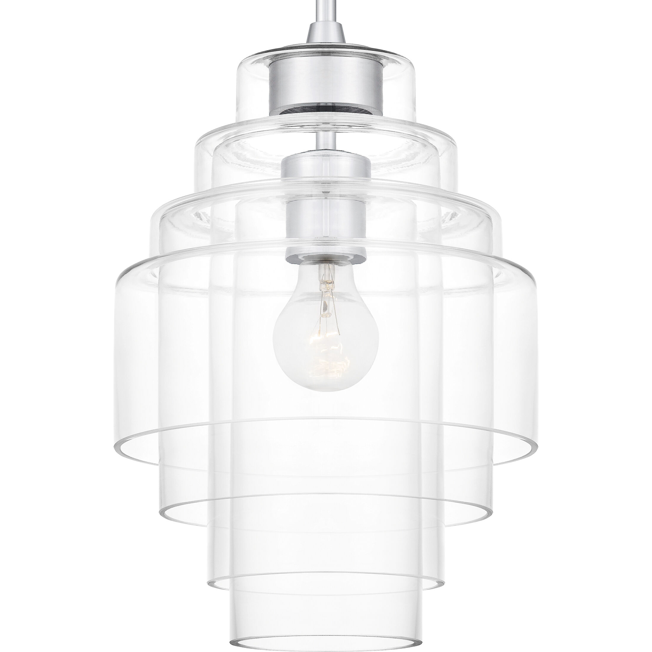 Driscoll 1 Light 10 inch Polished Chrome Mini Pendant Ceiling Light