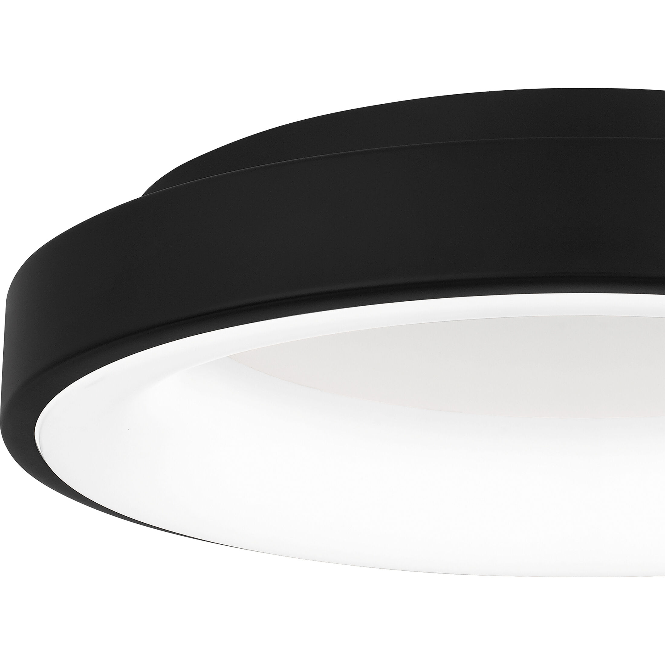 Stanton 13 inch Matte Black Flush Mount Ceiling Light