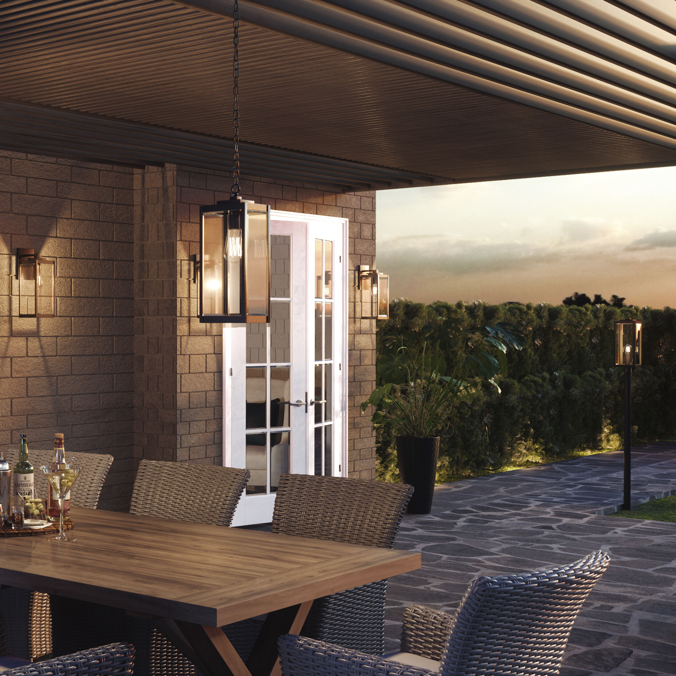 Quoizel westover outdoor wall lantern deals wvr