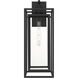 Jayce 1 Light 24.25 inch Matte Black Outdoor Wall Lantern