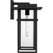 Morgan 1 Light 18 inch Earth Black Outdoor Wall Lantern