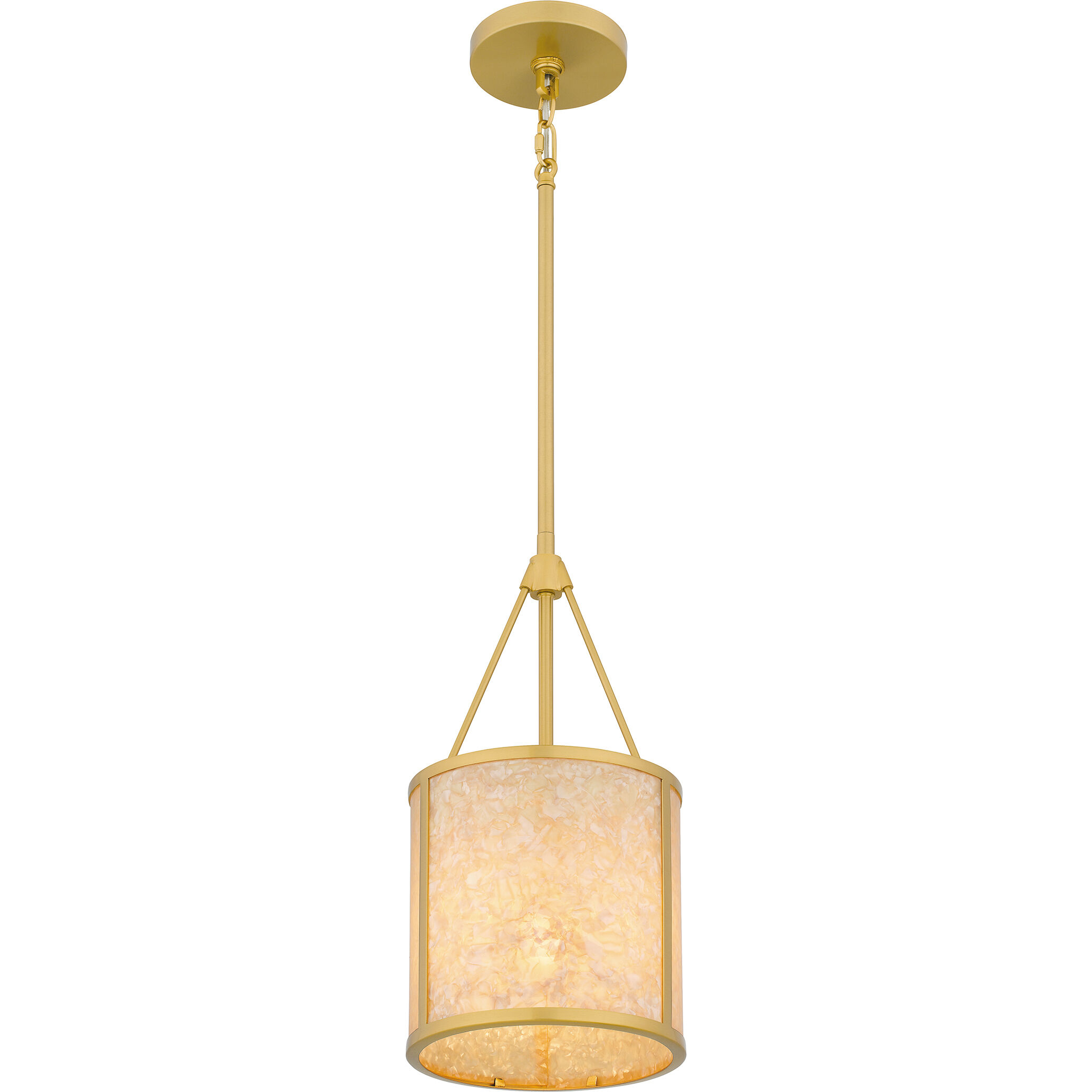 Brushed gold ceiling light on sale