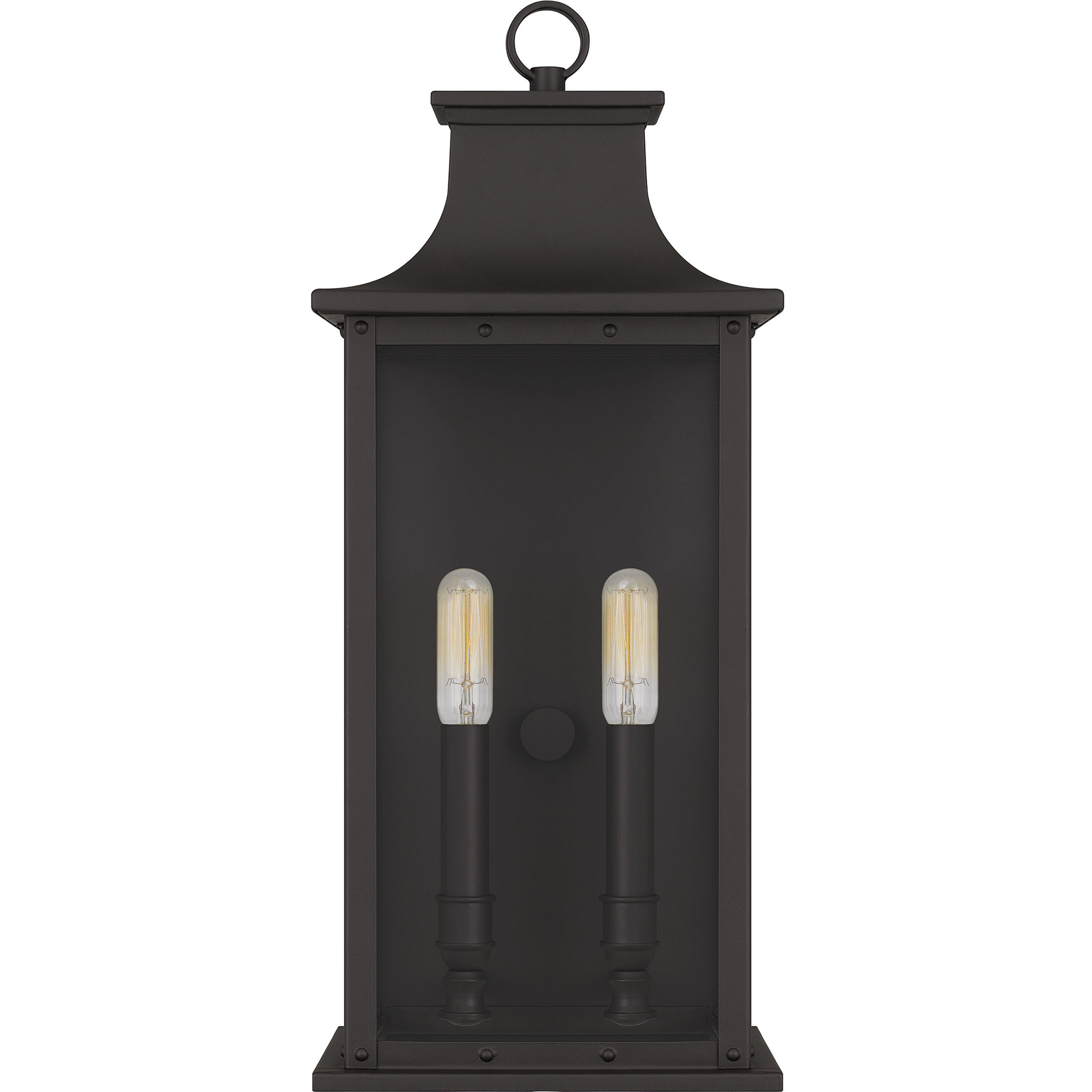 Abernathy 2 Light 20 inch Old Bronze Outdoor Wall Lantern, Medium