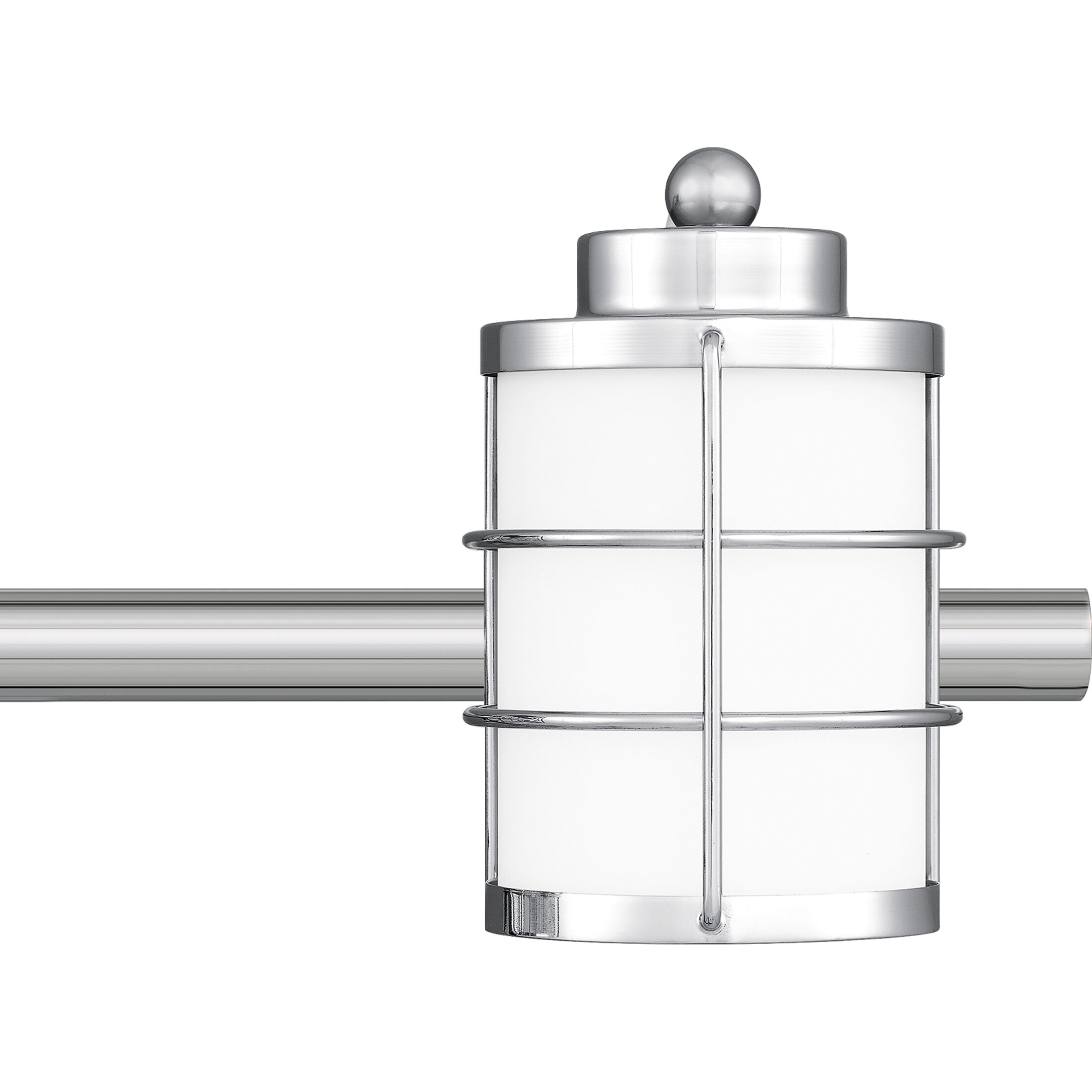 Hazlett 4 Light 31 inch Polished Chrome Bath Light Wall Light