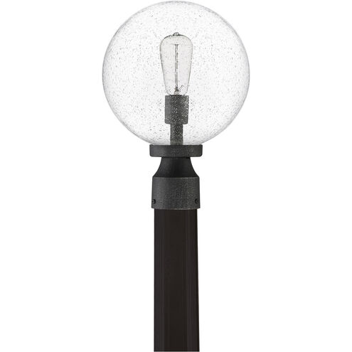 Barre 1 Light 14 inch Grey Ash Outdoor Post Lantern