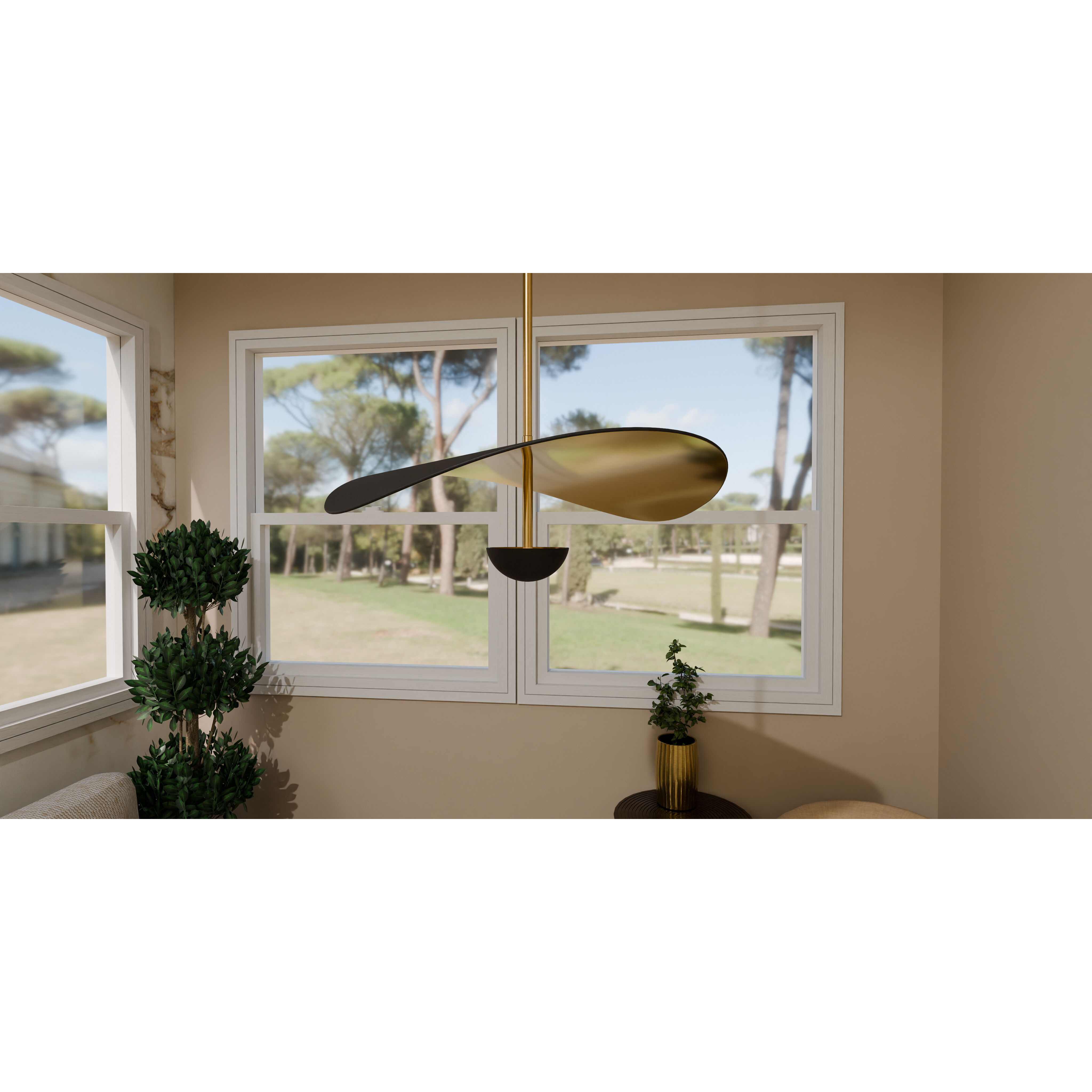 Quoizel PCAZR2818MBK Azure LED 18.5 inch Matte Black Pendant