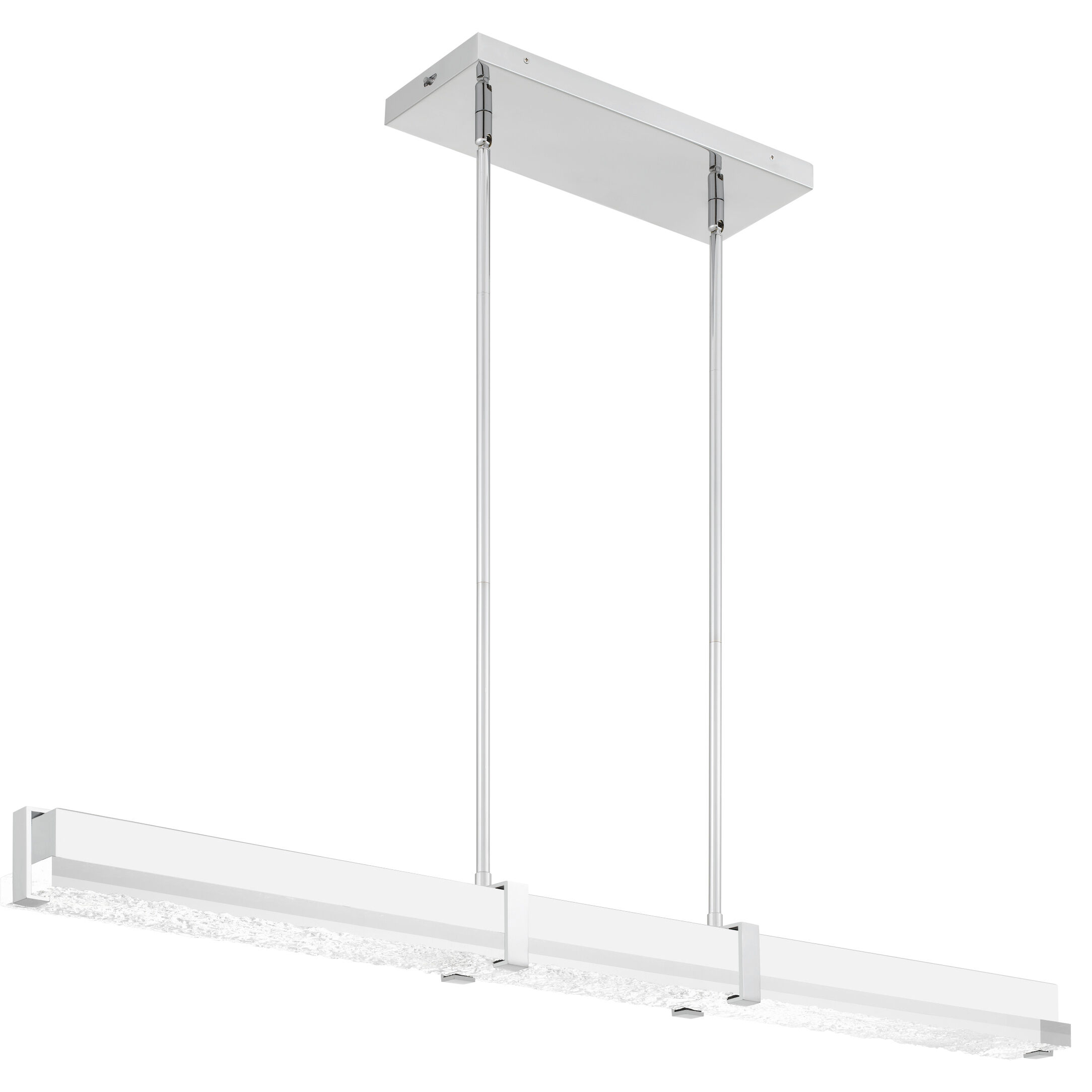 Theodore LED 48 inch Polished Chrome Island Light Ceiling Light