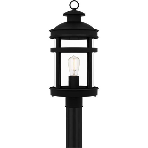Scout 1 Light 21 inch Matte Black Outdoor Post Lantern, Large