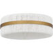 Maeve 2 Light 14 inch Brushed Gold Flush Mount Ceiling Light, Medium