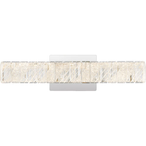 Garcelle LED 20.25 inch Polished Chrome Bath Light Wall Light, Medium