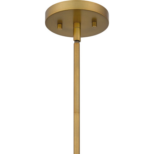 Springsteen 1 Light 6.25 inch Aged Brass Mini Pendant Ceiling Light