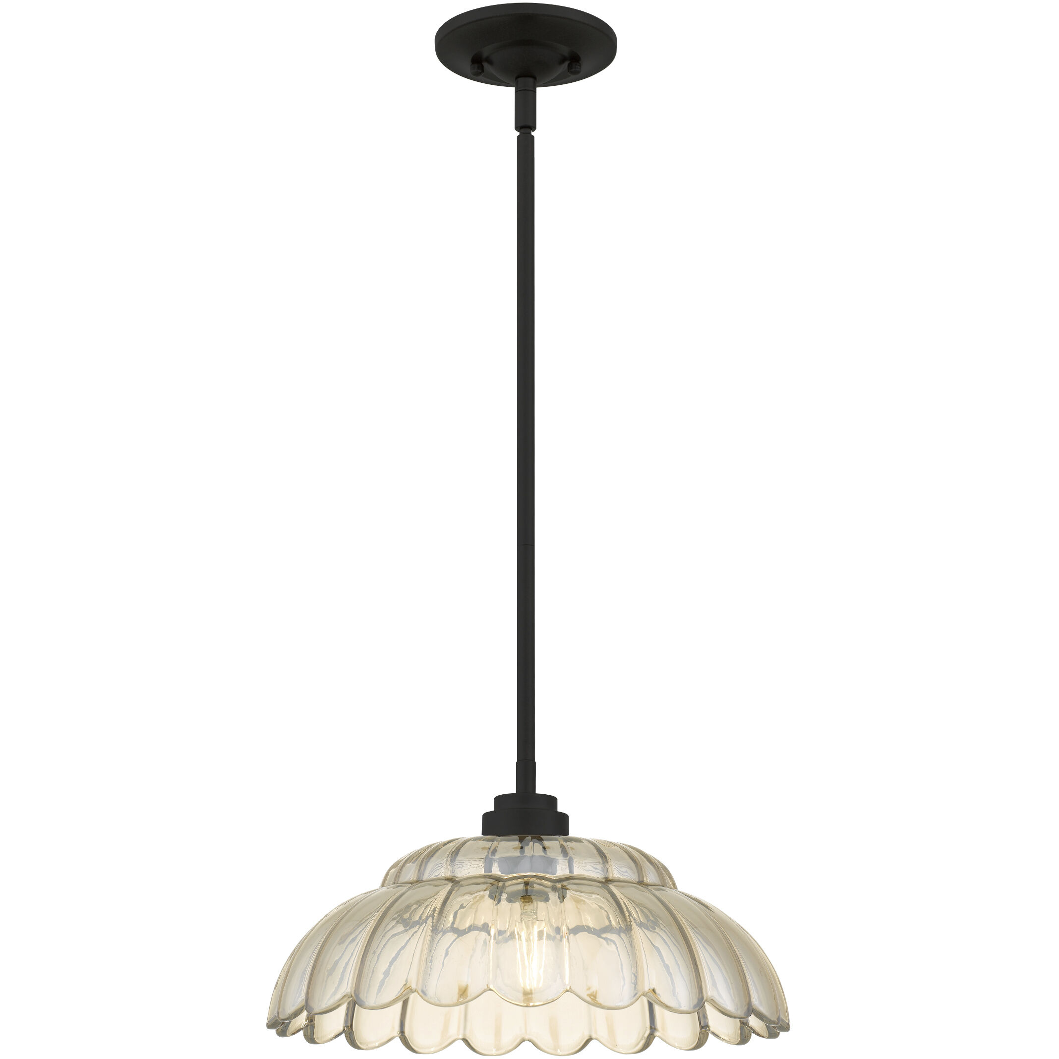 Whitecap Pendant Ceiling Light in Mottled Cocoa